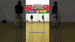 Perfect Power Hitting 🔥🏏 BATTING TIPS | #cricket #shorts #batting #hitting #shortfeed