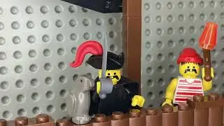 Lego stop motion pirate attack video. 