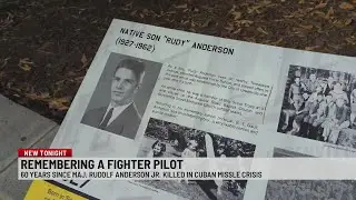 Remembering an air force pilot: Major Rudolf Anderson Jr. killed 60 years ago during Cuban Missile C