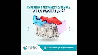 Experience Freshness Everyday  at US Washateria!