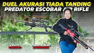 AKURASI SENAPAN ANGIN PCP BOCAP PREDATOR ESCOBAR AIR RIFLE 460CC VS 500CC & PROMO GRATIS TELESKOP