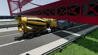 Truck Accidents Crashing Into Bridges &ndash; A Compilation of Real Collisions#truckaccident #bridgecrash