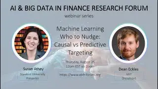 ABFR Webinar with Susan Athey and Dean Eckles