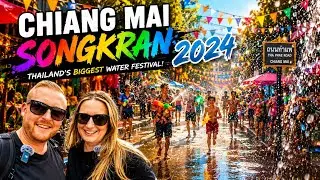 Thailand's Biggest Water Festival Songkran 2024