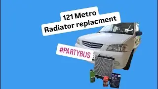 New project! Mazda 121 metro radiator replacment and service items