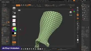 Using Zbrush to Create AFO Lattice and Color 3d prints