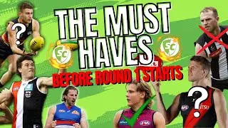 The Final 2023 AFL SuperCoach MUST HAVES: Premiums & Rookies