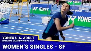 Yonex US National Championships | WS | SF | Beiwen Zhang vs Micah Cruz