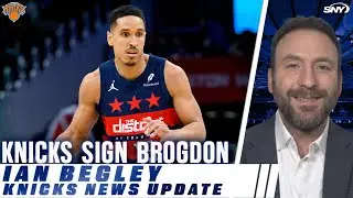 Ian Begley on impact of Knicks signing Malcom Brogdon to a non-guaranteed deal