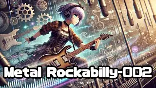 [Instrumental] Metal Rockabilly: Fast Guitar Riffs, Industrial Noise & Punk Energy-002 [BGM]