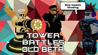 Golden Zed!?!?! Tower Battles Old:Beta - New Update Showcase [ Golden zed + Commander added ]