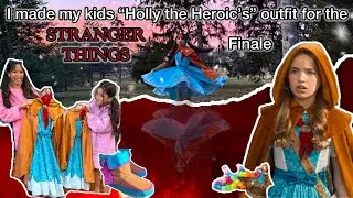 I made Holly the Heroic&rsquo;s outfit for the Stranger Things grand Finale
