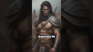 Countries As Warriors Generated With AI | #shorts