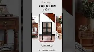 Modern Bedside Table Designs | Side Table | Bedroom Furniture Ideas | Nismaaya Decor