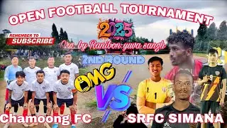 Khatra fight 💪 match bitra / Chamoong FC vs SRFC SIMANA / open Football Tournament/ 2nd Round.