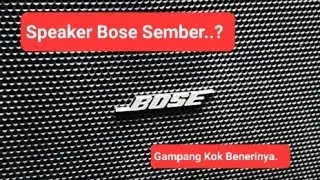 Cara Memperbaiki Speaker Bose Mazda , Speaker Sember Di Mazda , Service Speaker Mazda Cx5