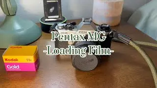 How to load film into the Pentax MG