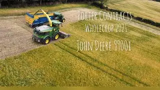 Wholecrop 2021 with Porter Contracts! John Deere 9900i