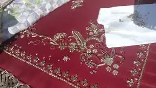 very easy and simple stitchembroidery #newstyle #fashion2025 #beadsworkembroidry #stonework #fashion