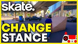 Skate 4: как менять стойку между обычной и гуфи