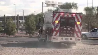 NLVFD Rescue 53 Diving Off Code 3