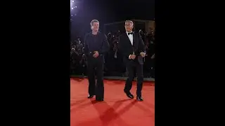 Clooney, Pitt premiere 'Wolfs' in Venice