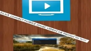 Mirror mediafiles on a TV from Android by D.L.N.A