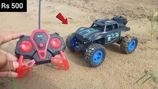 Moka powerful RC Monster car! Unboxing Testing 