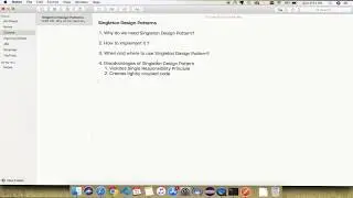 Singleton Design Pattern