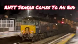 GBRF RHTT on its end of season run to Cornwall @ Keyham Station - 05/12/25 #gbrf #class57 