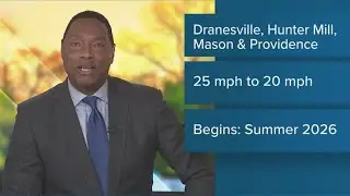 Fairfax County testing out slower speed limits