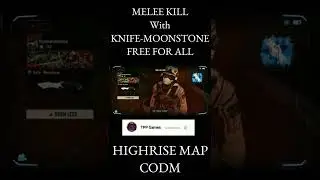 Sniper VS Melee KNIFE-MOONSTONE in Free for all @CODM highrise map with the Khatarnak FINAl KILL