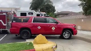 Ocfa battalion 1 clearing ft engine 25 onscene