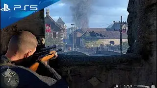 Sniper Elite 5 (PS5) Mission 6: Liberation - Going Lethal - Gameplay | 4K HDR