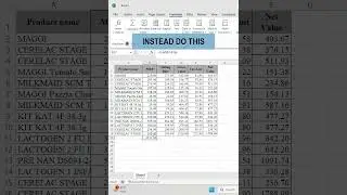 Say Goodbye to the Sum Formula! #exceltutorial #shorts #exceltips #excel2023