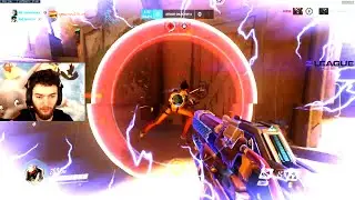 Dafran Carry Soldier 76 - 36 elims! [ Overwatch Season 33 Top 500 ]