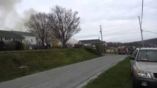 Fire in Narvon pa April 15 2013