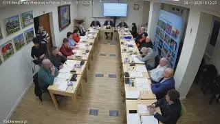 XXIV Sesja Rady Miejskiej w Rabce Zdroju   26.11.2025