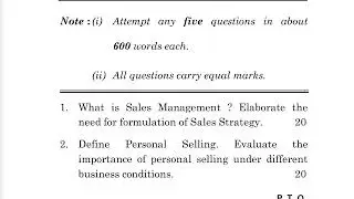 MTM-7/MTTM-7  JUNE-2022  QUESTION PAPER IGNOU
