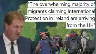 Minister for Justice Jim O'Callaghan speaks about immigration into Ireland 