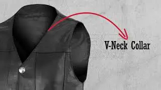 Vance VL906 Mens Black Premium Cowhide Leather Buffalo Nickel Biker Motorcycle Vest