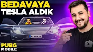 OHA!! BEDAVA TESLA ÇIKARDIK / PUBG MOBILE