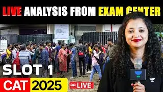 CAT 2025 Slot 1 LIVE &mdash; Real Student Reactions + Pattern Breakdown for Slot 2 & 3