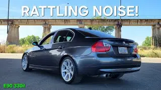 RATTLING NOISE TEMPORARY FIX on my 2006 E90 330i 6 Speed Manual!