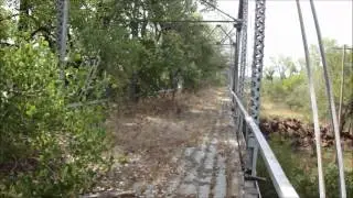 Abandoned 1920's Newcastle Bridge Oklahoma