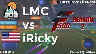LMC vs iRicky - Feer 500 Closed Qualifier - Rocket League 1v1