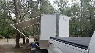 Cargo Trailer Conversion  - Toy Hauler - DIY Camper - Tiny Home - Tiny House on Wheels