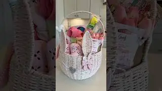 easter basket for my daughter 💗🌸🎀 #asmr #giftideas #aesthetic #satisfying #pink #easter
