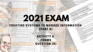 Экзамен BTEC Level 3 Database 2021 — Часть B — ФОРМЫ ВОПРОСОВ B — Пошаговое руководство
