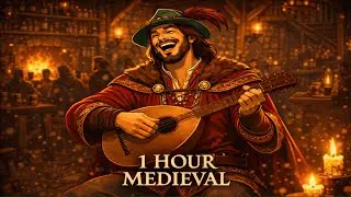 Medieval Tavern Music | Lively & Cozy Fantasy RPG Ambience (1 Hour)